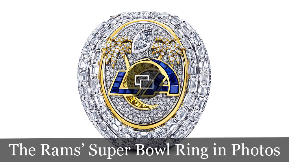 The Los Angeles Rams’ Super Bowl LVI Ring in Photos