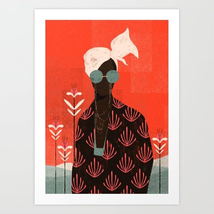 One of the most popular artists on Society6 right now is <a href="https://fave.co/3bVxb2c" target="_blank" rel="noopener noreferrer">Willian Santiago</a>, who has been on the site since 2014. <br /><br />Santiago's "fantasy-filled work is inspired by the color and life of his home country of Brazil," Dixon said.<br /><br />Find this <a href="https://fave.co/2H37OQZ" target="_blank" rel="noopener noreferrer">print starting at $36</a> and <a href="https://fave.co/3bVxb2c" target="_blank" rel="noopener noreferrer">﻿Santiago's artwork</a> at Society6.