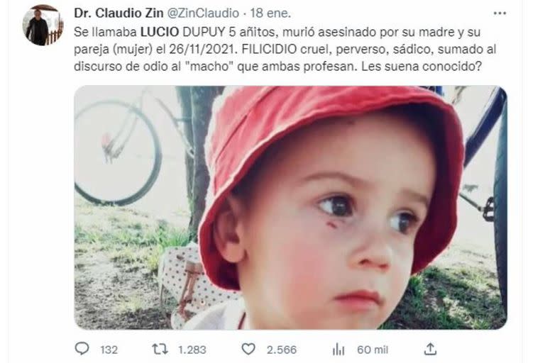 El Doctor Claudio Zin se expresó en torno al caso de Lucio Dupuy