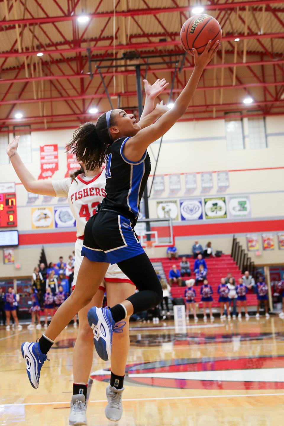 Hamilton Southeastern's Kennedy Holman (11)