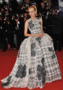 <b>Who:</b> Diane Kruger<br> <b>What:</b> Christian Dior Couture gown<br> <b>Where:</b> <em>Therese Desqueyroux</em> premiere<br> <b>Why We Love It:</b> When one of the best dressed women in the world is a judge at the most glamorous film fest on earth, you know you're in for a good show. Kruger didn't disappoint. The German actress <a href="http://www.flare.com/celebrity/gallery/62531--look-book-diane-kruger-s-style" rel="nofollow noopener" target="_blank" data-ylk="slk:pulled out all the stops;elm:context_link;itc:0;sec:content-canvas" class="link ">pulled out all the stops</a>, dressing in <a href="http://www.flare.com/blog/post/62506--cannes-diane-kruger-proves-fashion-invincibility-at-jury-photocall" rel="nofollow noopener" target="_blank" data-ylk="slk:sexy, modern dresses for daytime photocalls;elm:context_link;itc:0;sec:content-canvas" class="link ">sexy, modern dresses for daytime photocalls</a> and breaking into all-out glamour for the evening premieres. It's difficult to pick a favourite (the little Versus dresses, the liquid Vivienne Westwood…how to choose?), so we'll leave you with Kruger's parting look, a light-as-air ball gown with panniers that have presence on Cannes' colossal red carpet. <br> Photo by Keystone Press <br> <br> <b>More on Flare:</b><br> <br> <a href="http://www.flare.com/beauty/hairstyles/gallery/62743--9-floral-headbands-inspired-by-kirsten-dunst-at-cannes" rel="nofollow noopener" target="_blank" data-ylk="slk:9 floral headbands inspired by Kirsten Dunst at Cannes;elm:context_link;itc:0;sec:content-canvas" class="link ">9 floral headbands inspired by Kirsten Dunst at Cannes</a><br>