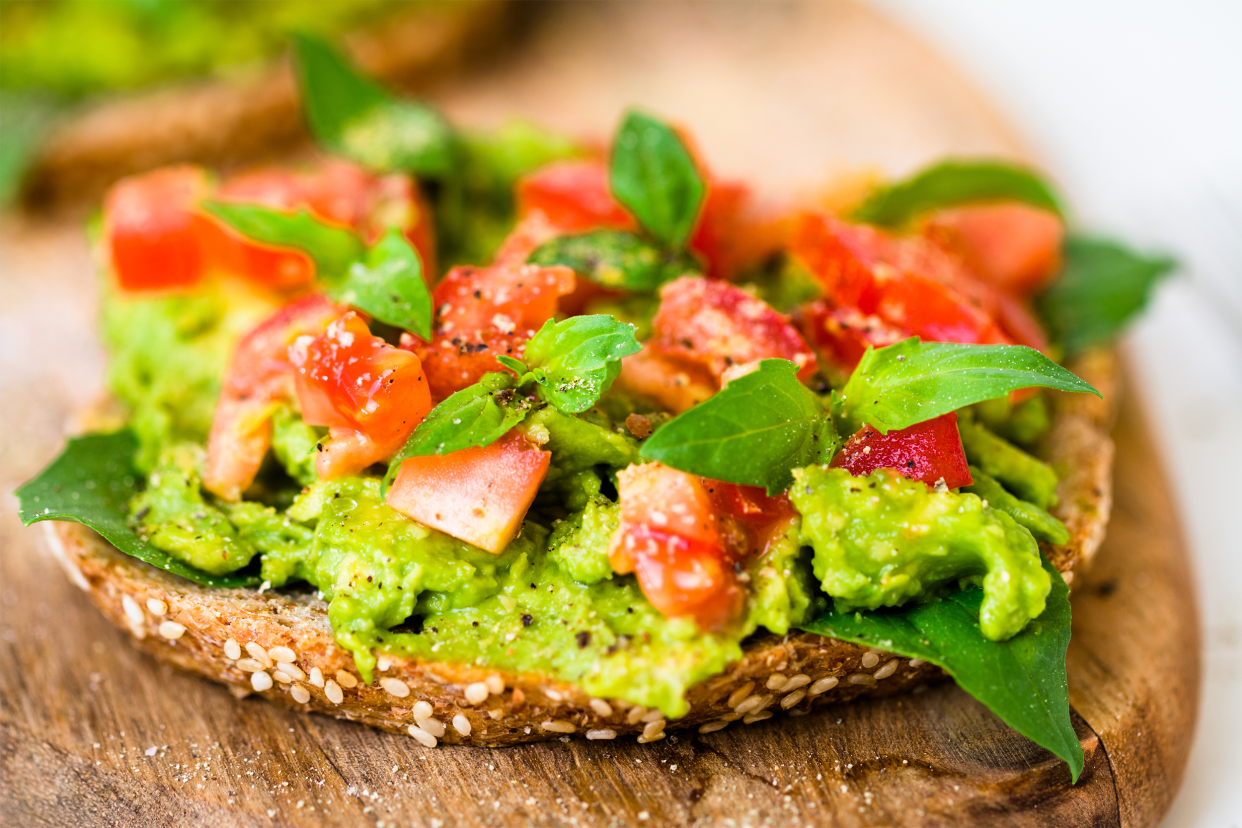 Tomato-Avocado Toast