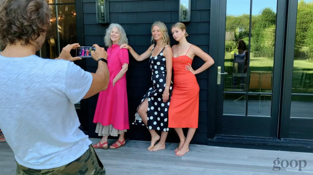 Blythe Danner Joins Gwyneth Paltrow And Apple Martin For Rare Interview 6225