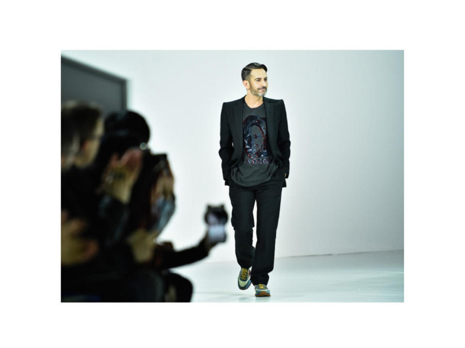 <p>Jacobs didn’t observe Judaism growing up, but last summer, he jokingly <a href="http://www.nytimes.com/2015/08/20/t-magazine/who-is-marc-jacobs.html" rel="nofollow noopener" target="_blank" data-ylk="slk:told the New York Times" class="link ">told the <i>New York Times</i></a>, “I’m Marc, homosexual Jew from New York.” Welcome, Marc.</p><p><i>Photo: Getty Images</i><br></p>
