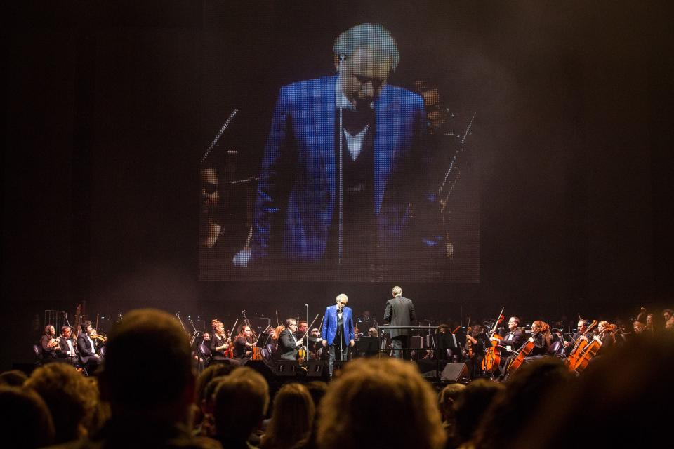 Andrea Bocelli performs at Vivint Arena in Salt Lake City on Thursday, Nov. 29, 2018. Bocelli returns to the arena on May 17. | Qiling Wang, Deseret News