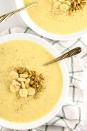 <p>“This Creamy Potato Soup is made in the Instant Pot in just under 30 minutes,” says Elizabeth Shaw, MS RDN, of <a href="http://shawsimpleswaps.com/" rel="nofollow noopener" target="_blank" data-ylk="slk:ShawSimpleSwaps.com;elm:context_link;itc:0" class="link ">ShawSimpleSwaps.com </a>. “While raw potatoes aren't the best to freeze (they contain too much water and may make the recipe mushy when defrosted), cooked potatoes keep their texture and defrost well,” she adds. </p><p>Get the recipe from <a href="https://shawsimpleswaps.com/creamy-potato-soup/" rel="nofollow noopener" target="_blank" data-ylk="slk:ShawSimpleSwaps;elm:context_link;itc:0" class="link ">ShawSimpleSwaps</a>.</p>