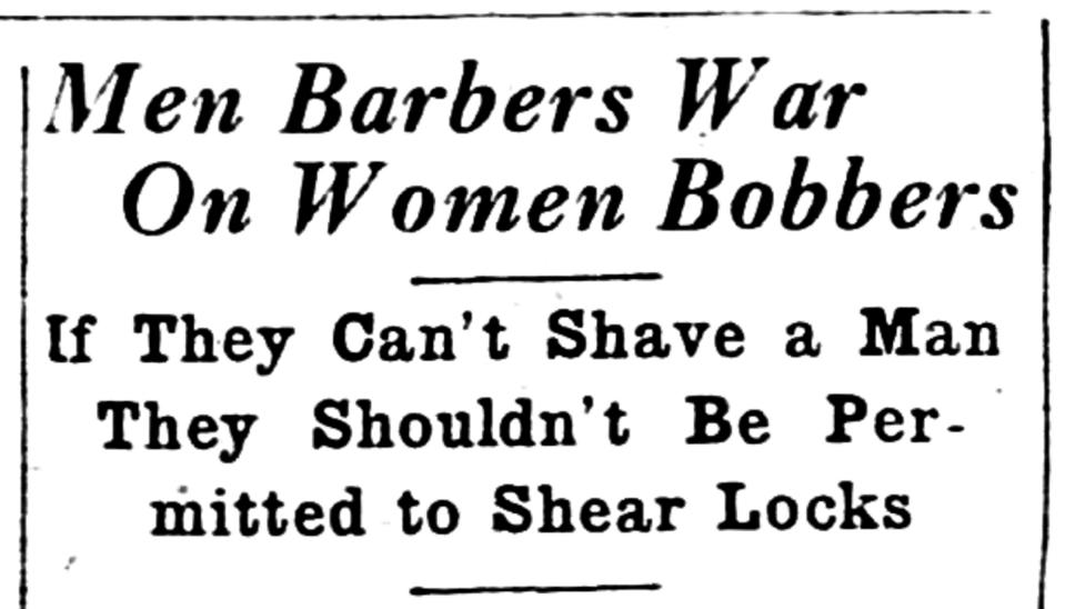 Ripped from the headlines, April 1924.