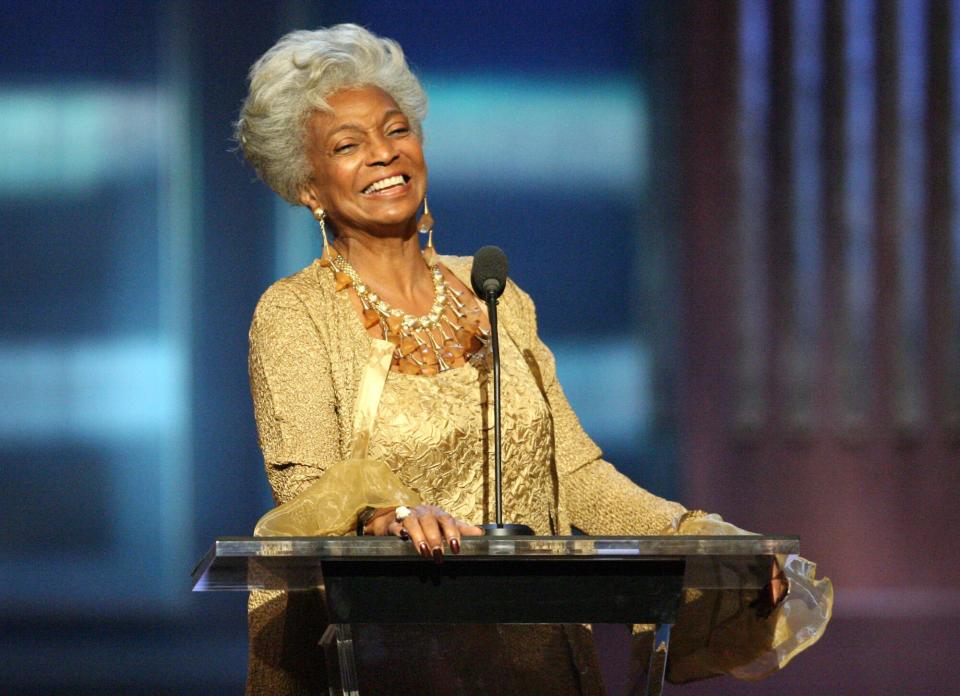 Nichelle Nichols during Comedy Central's Roast of William Shatner - Show at CBS Studio Center in Studio City, California, United States.