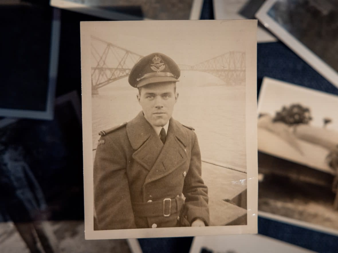 Ray Hilchey of Halifax enlisted in the Royal Canadian Air Force in 1942. He died days after the Second World War ended in Europe on a flight that was repatriating prisoners of war. (Robert Short/CBC - image credit)