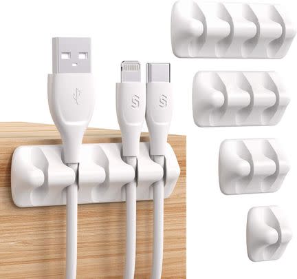 Detangle your wires with nifty cable clips