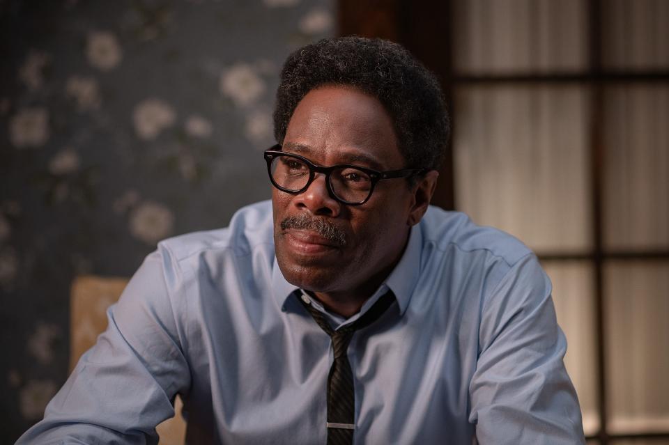 Colman Domingo stars as civil-rights leader Bayard Rustin in the Netflix historical drama "Rustin."