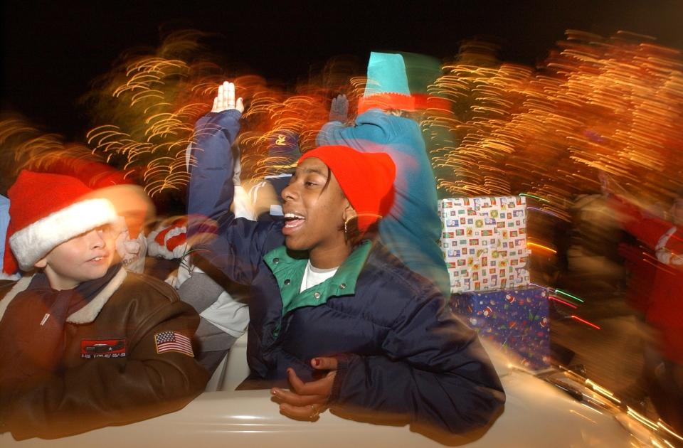 Picture from the first annual Wilmington Holiday Parade back in 2003. This year's event, the 19th, is Dec. 11.