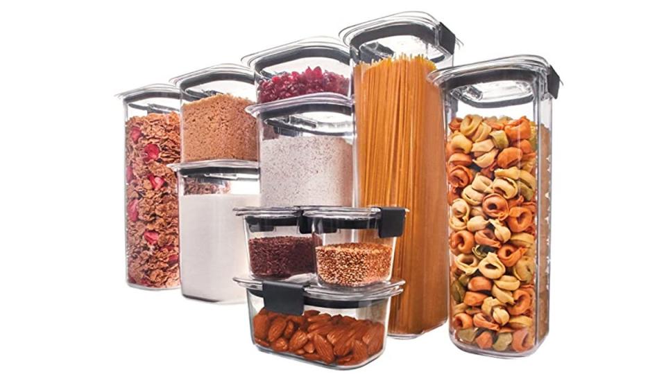 From pasta to cereal, these Rubbermaid containers can store it all.