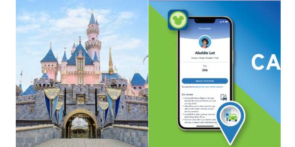 App de Disneyland en California añade función para buscar tu auto en el estacionamiento