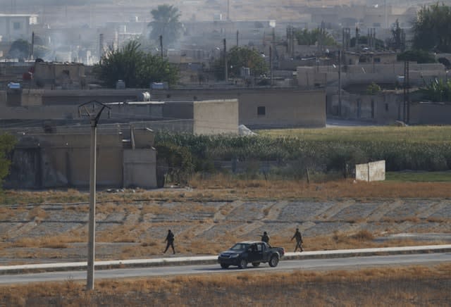 Turkish-backed Syrian opposition fighters