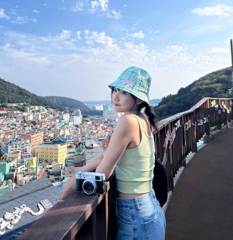 ▲愛莉莎莎近期到南韓釜山旅行。（圖／翻攝自愛莉莎莎IG）