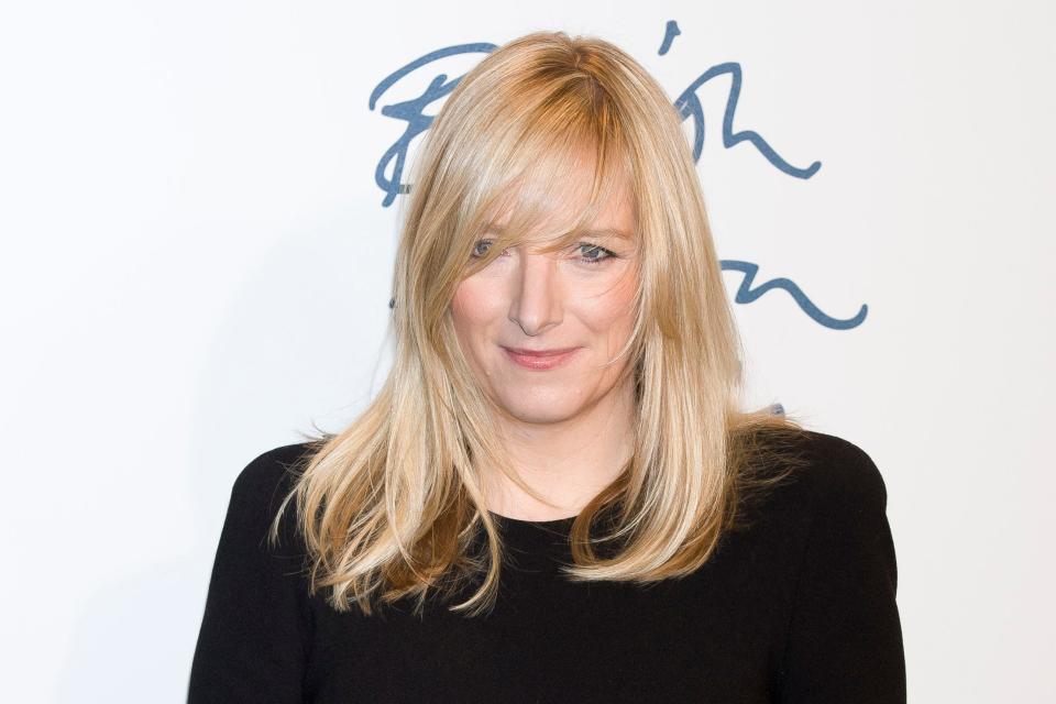 Sarah Burton arrives for the British Fashion Awards 2011 at a central London venue, on Nov. 28, 2011.