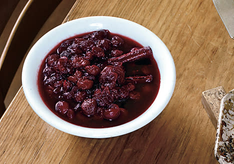 Cranberry and Tart-Cherry Compote