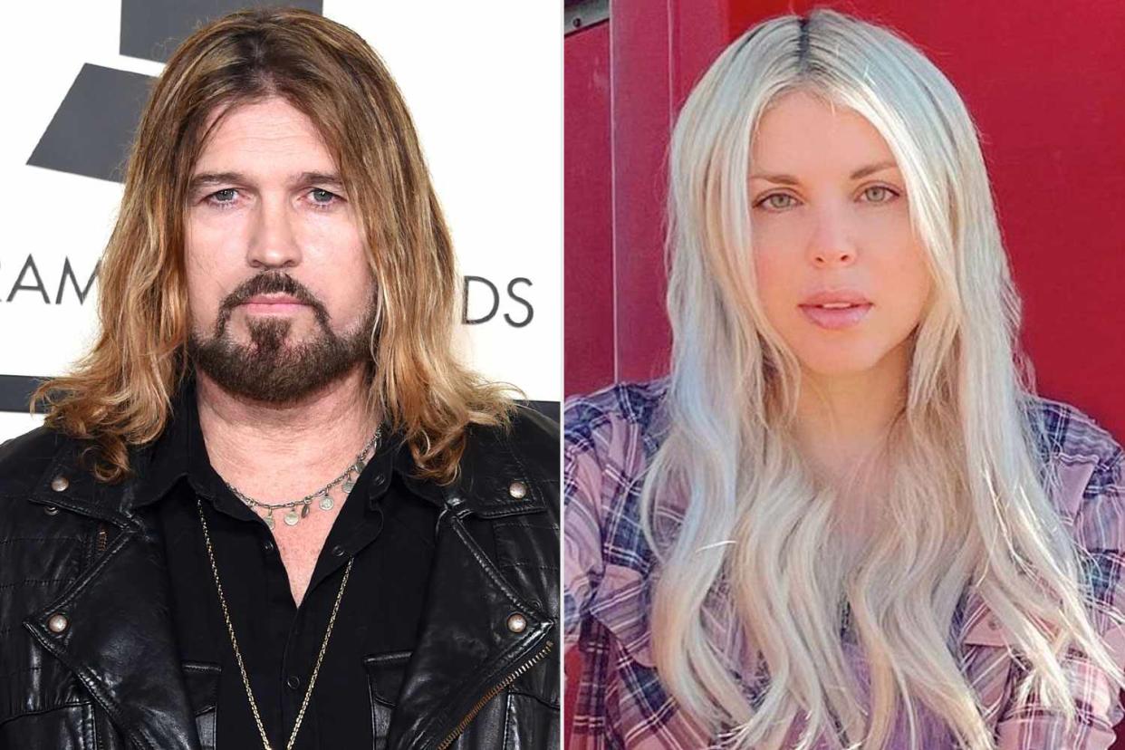 <p>Jason Merritt/Getty; firerose/instagram</p> Billy Ray Cyrus; Firerose