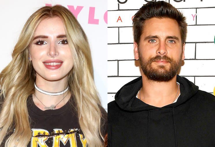 Bella Thorne and Scott Disick might be hooking up. (Photo: Getty Images)