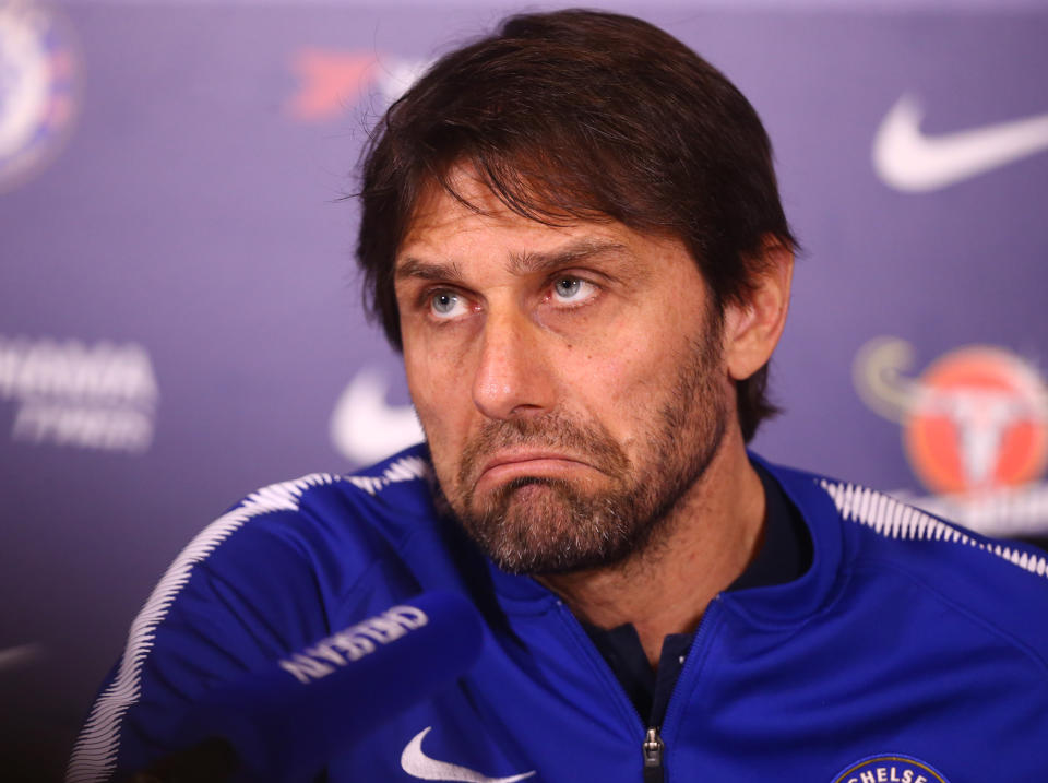 Antonio Conte defends coaching ability and says trying to persuade Chelsea to buy top players has been a 'disaster'