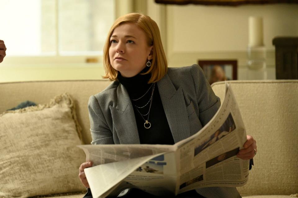 Sarah Snook in the fourth season of HBO's "Succession"