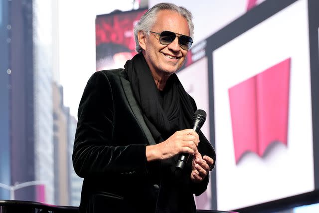 Jamie McCarthy/Getty Andrea Bocelli in New York City in March 2023