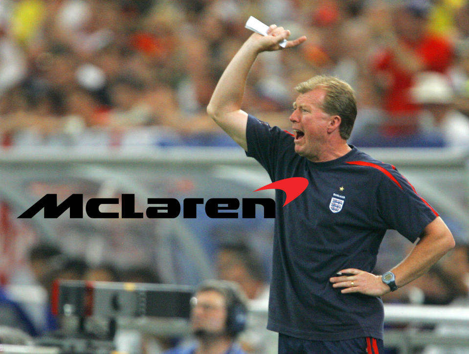 <p>Steve McLaren </p>