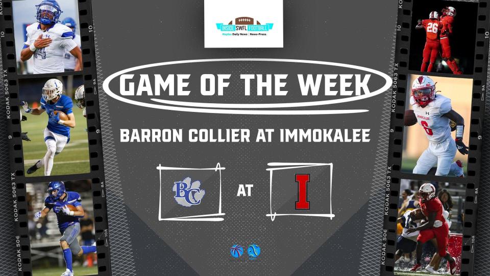 Barron Collier at Immokalee is The News-Press/Naples Daily News Game of the Week for Week 5.