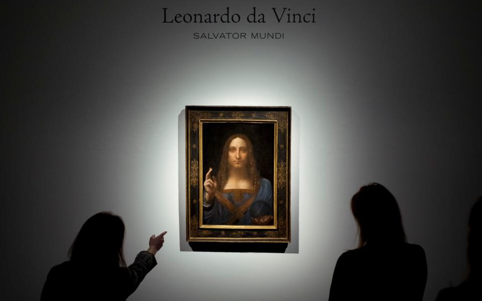 Leonardo da Vinci’s Salvator Mundi was sold for a world record $450m in 2017