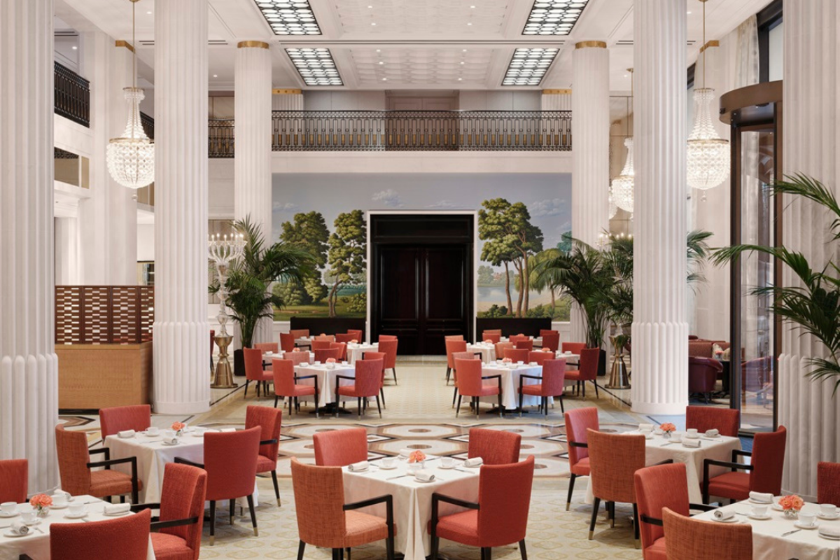 Enjoy dreamy dining at The Lobby restaurant  (The Peninsula)