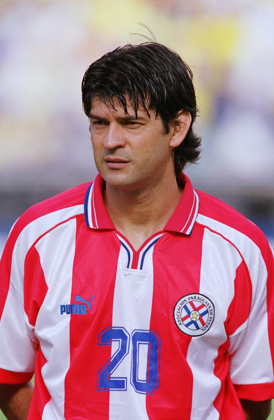 Cardozo vistió por primera vez la playera de la selección de Paraguay en 1991 en un partido contra Bolivia. Militó con el equipo 'guraní' hasta el 2006 con un récord de 86 partidos y 25 goles.