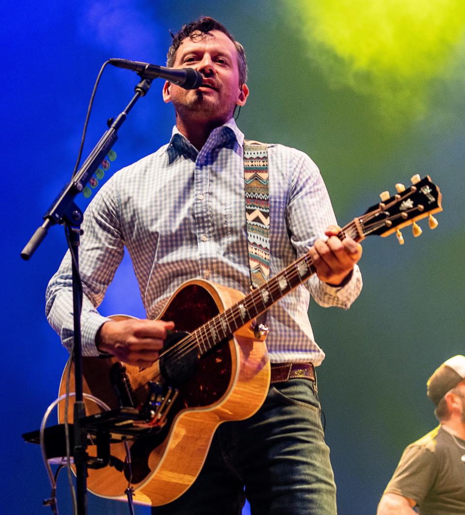 Turnpike Troubadours perform on Friday December 15, 2023 at the Fiserv Forum in Milwaukee, Wis.