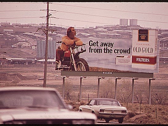 A billboard in Denver.