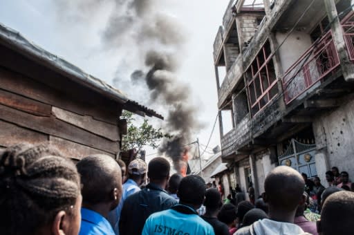 On Sunday, a Dornier-228 plane smashed into a densely-populated area of Goma shortly after takeoff