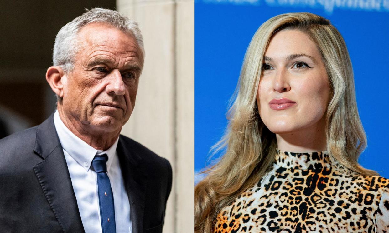 <span>Olivia Nuzzi wrote a long-form profile of Robert F Kennedy Jr last November for New York magazine.</span><span>Composite: AP, AFP via Getty Images</span>