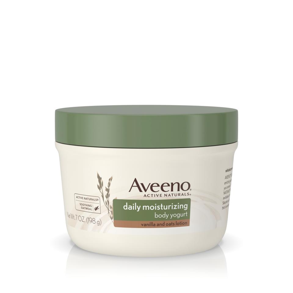 11) Aveeno Daily Moisturizing Yogurt Body Cream