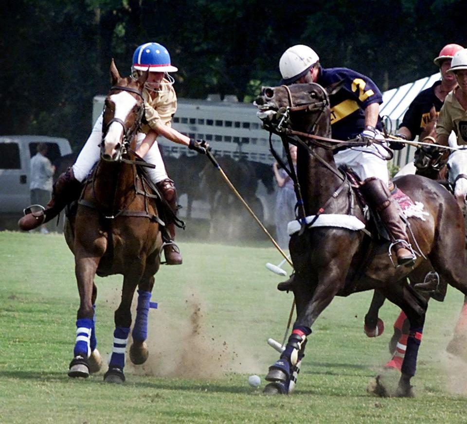 Chukkers for Charity is an annual benefit polo match and raises money for Saddle Up! and the Rochelle Center.