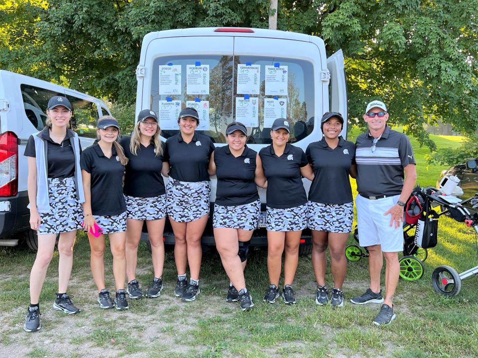 The Sturgis golf team opened the Wolverine Conference season with a win by a wide margin on Monday.