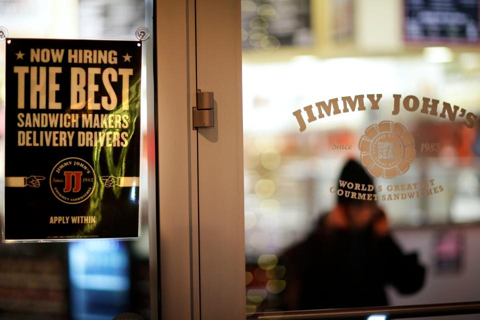 Jimmy John's is the eighth most expensed restaurants among business travelers,   according to Certify. The average amount spent there is $39.27.
