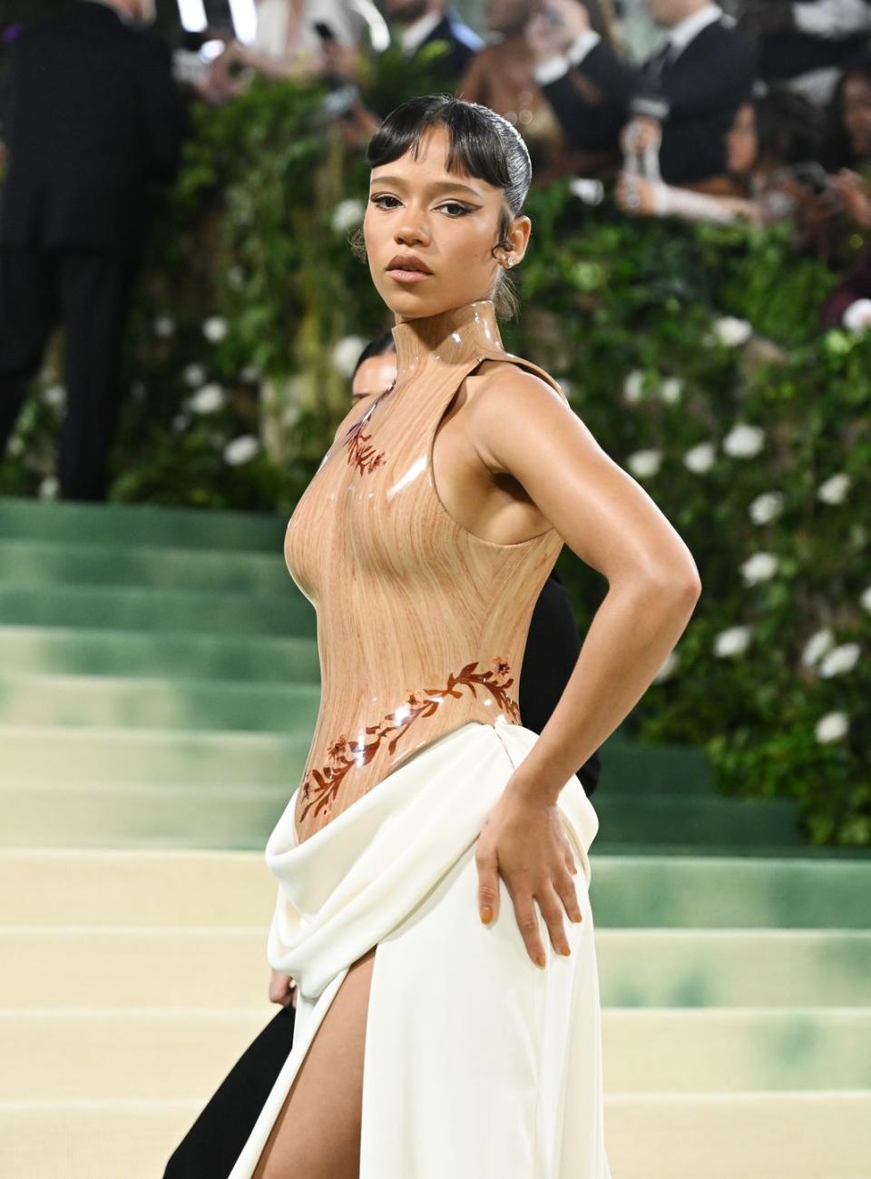 taylor russell at the 2024 met gala