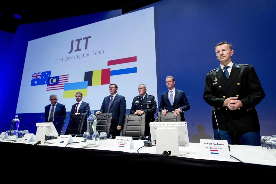 Dutch prosecutors are to charge four people over the shooting down of flight MH17 over Ukraine (AFP/Getty Images)