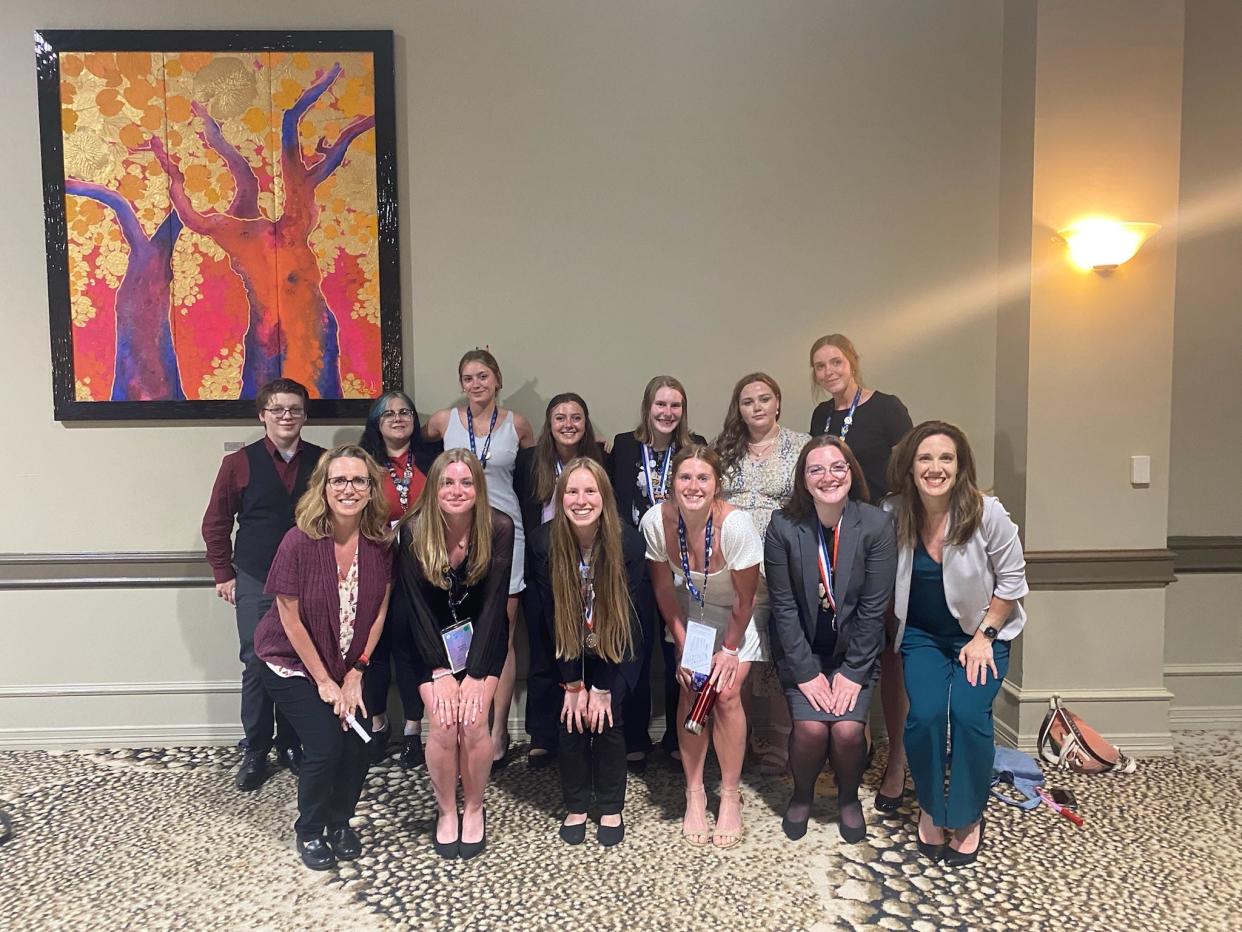 Eleven students from Sault Area High School and Career Center competed at the Business Professionals of America (BPA) National Leadership Conference in Dallas, Texas May 4-8.