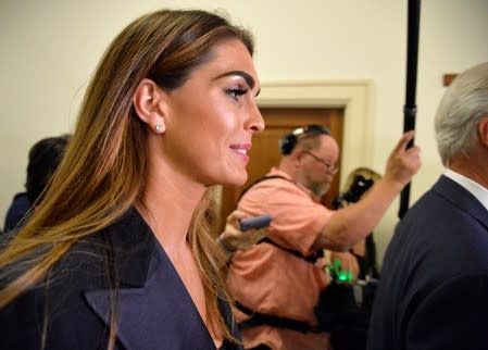 Hope Hicks departs House Judiciary Committee closed door interview