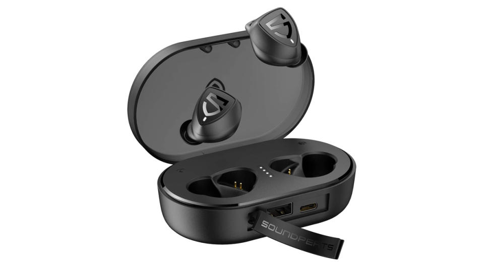 SoundPEATS TrueShift2 Wireless Earbuds (Photo: Amazon)