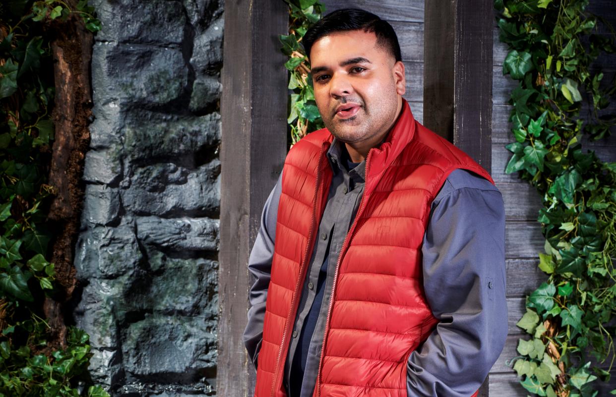 Naughty Boy is taking part in 'I'm A Celebrity' to help raise awareness for Dementia UK because of his mum. (ITV)