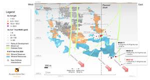 Figure 1 - Island Gold Mine Longitudinal