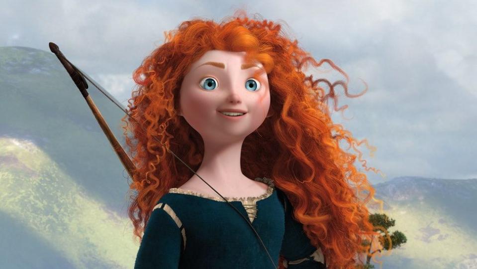 Merida’s curls required some serious animation work