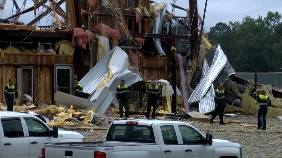 Wind and storm damage in Cass County, Texas. - KSLA