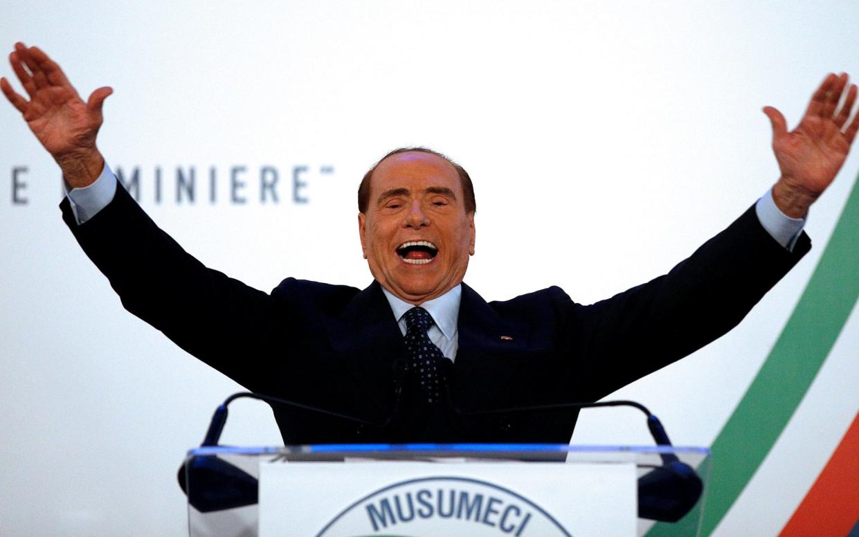 Italy's former Prime Minister Silvio Berlusconi predicts right wing return to power  - REUTERS